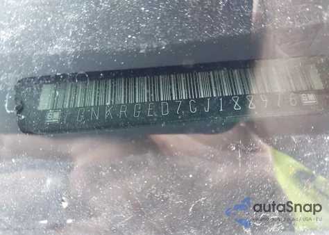 2012 Chevrolet Traverse 1Lt из США, поврежденный, VIN 1GNKRGED7CJ188976